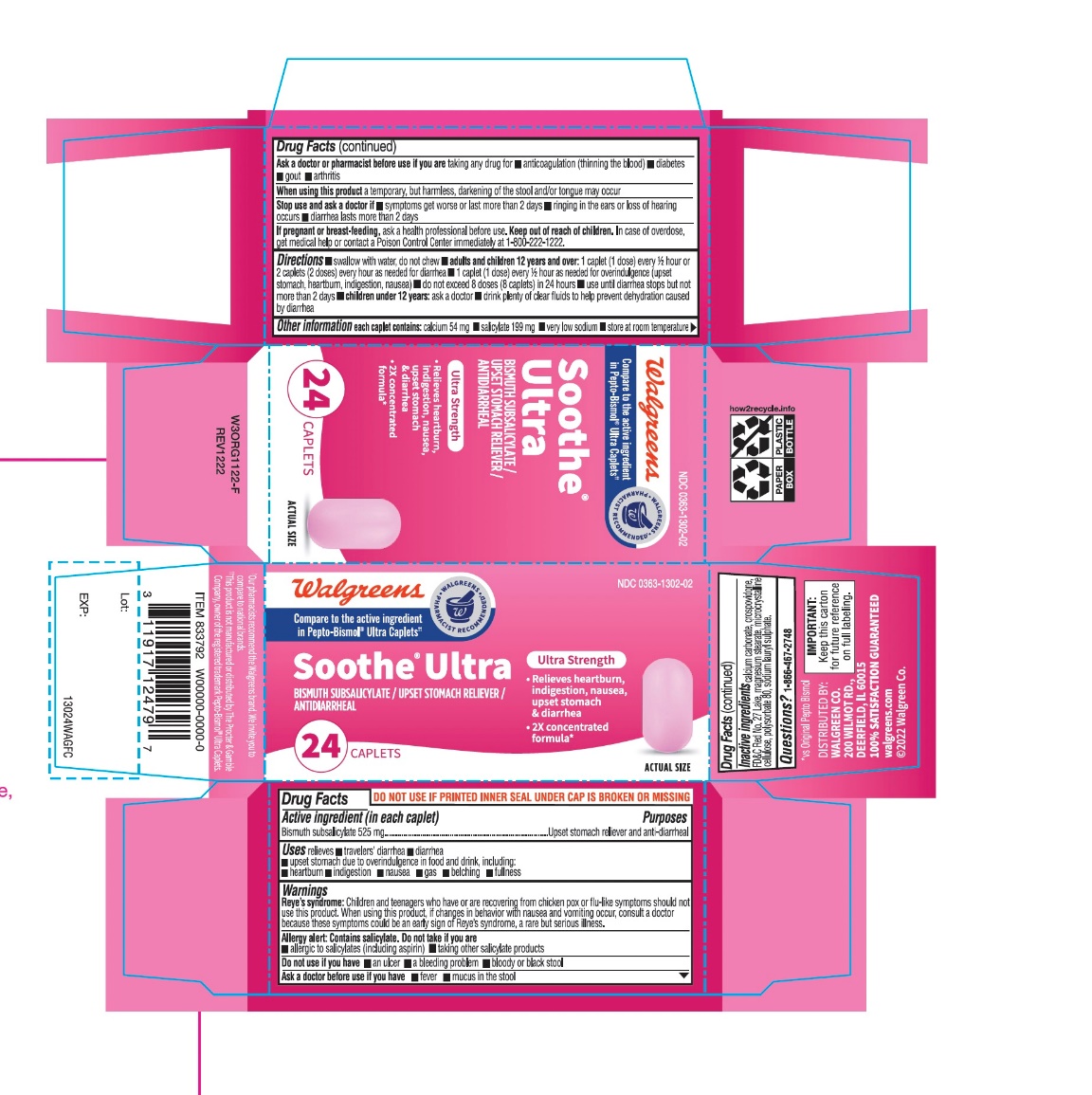 Pill image for Ultra Strength Digestive Relief 24 Caplets