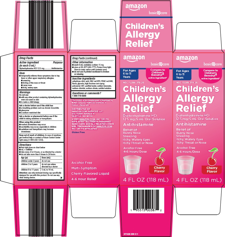 Pill image for Amazon Children’s Allergy Relief Drug Facts