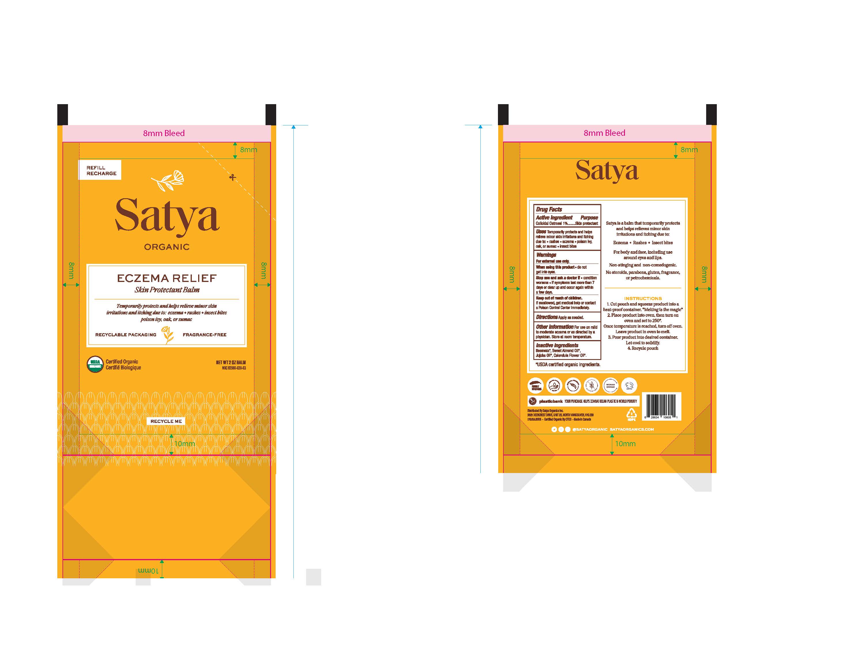 Pill image for Satya Organic Fragrance-free Eczema Relief