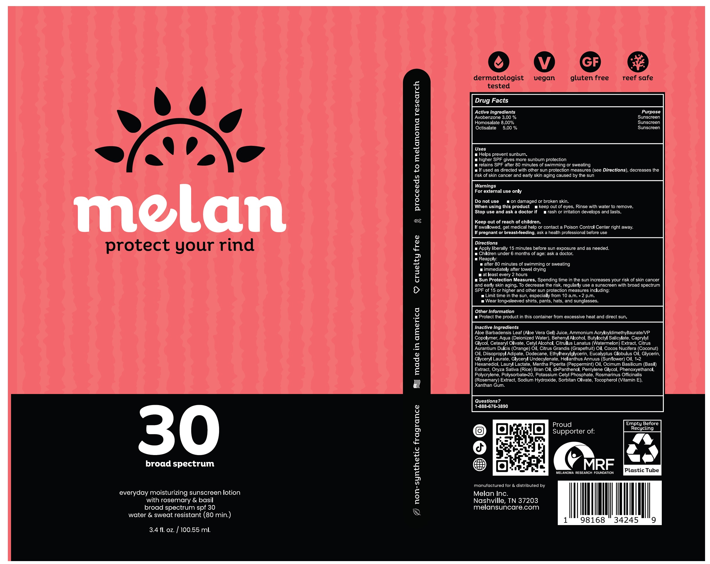 Pill image for Melan Spf-30 Broad Spectrum Lotion