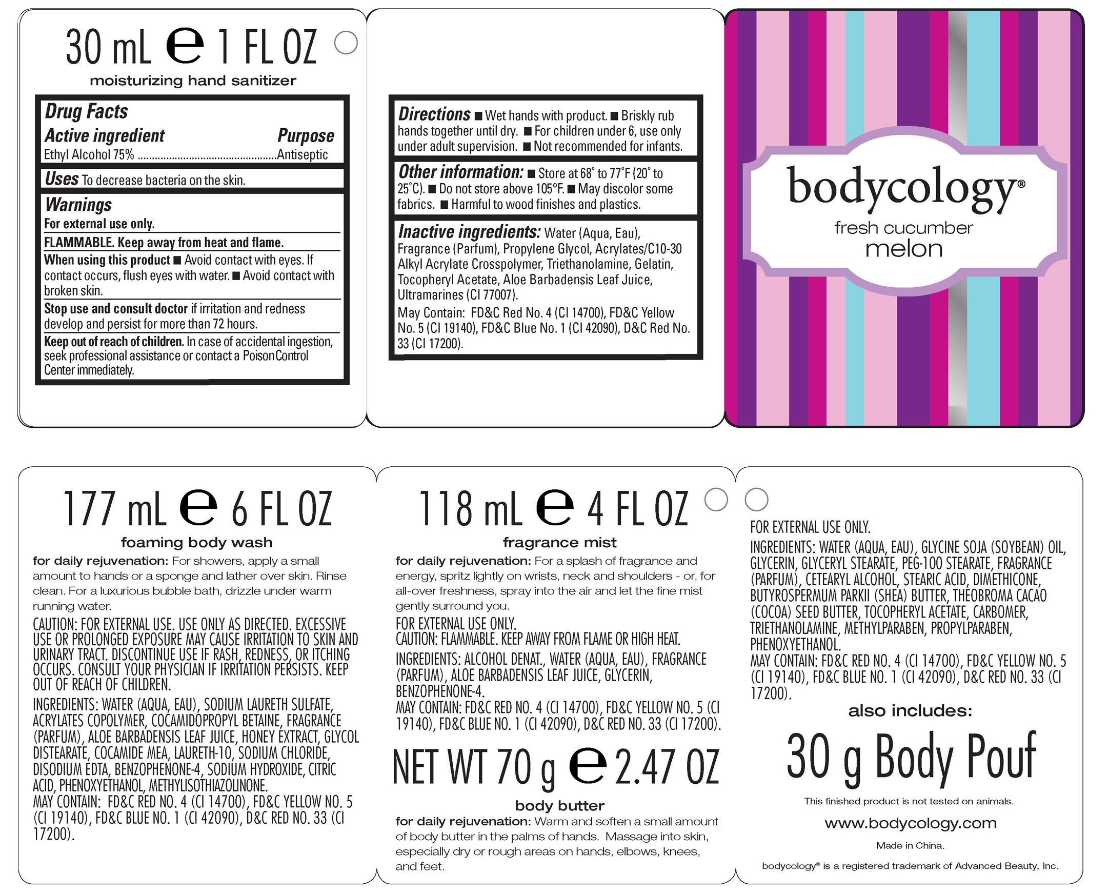 Pill image for Bodycology Fresh Cucumber Melon Kit