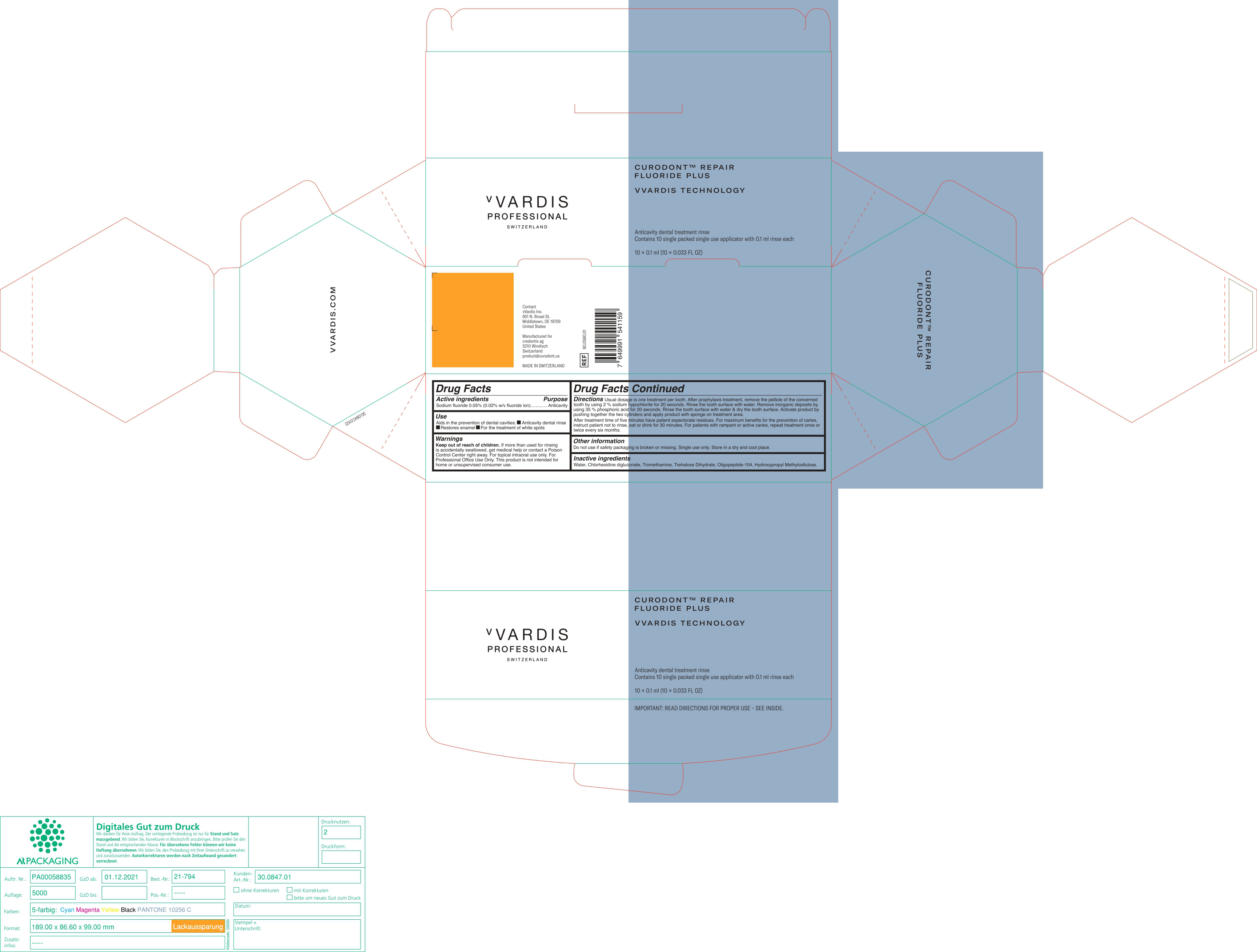 Pill image for Credentis - Curodont Repair Fluoride Plus - May Consulting