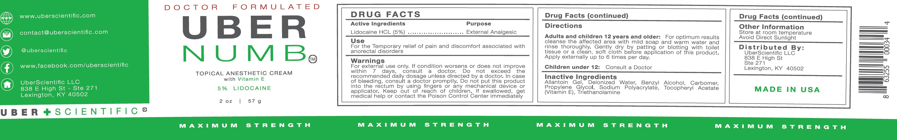 Pill image for Uber Numb Cream