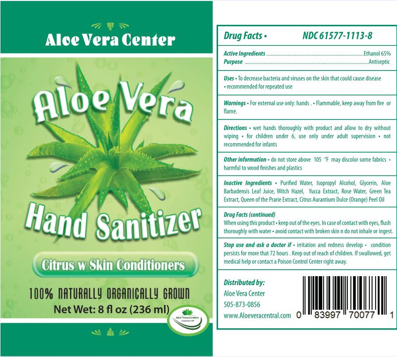 Pill image for Aloe Vera Center Hand Sanitizer