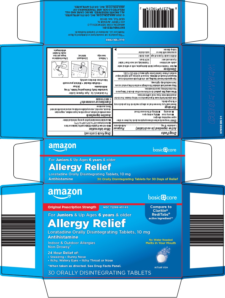 Pill image for Amazon Allergy Relief Drug Facts