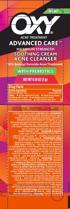 Pill image for Drug Facts - Oxy Advanced Care Soothing Cream Acne Cleanser