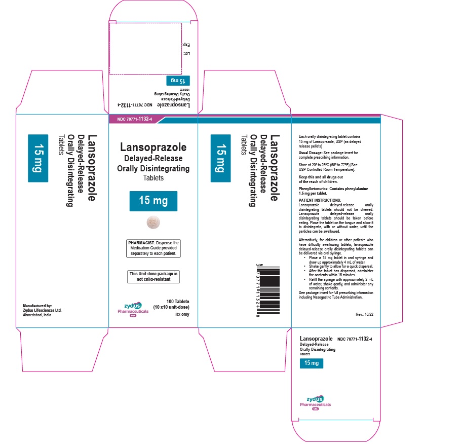 Pill image for Lansoprazole Delayed-release Orally Disintegrating Tablets