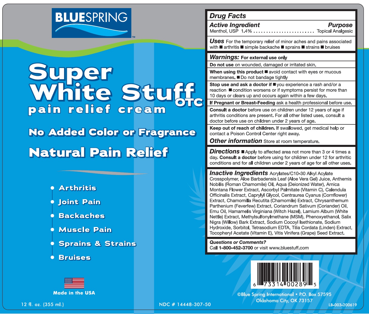 Pill image for Super White Stuff Pain Relief Cream