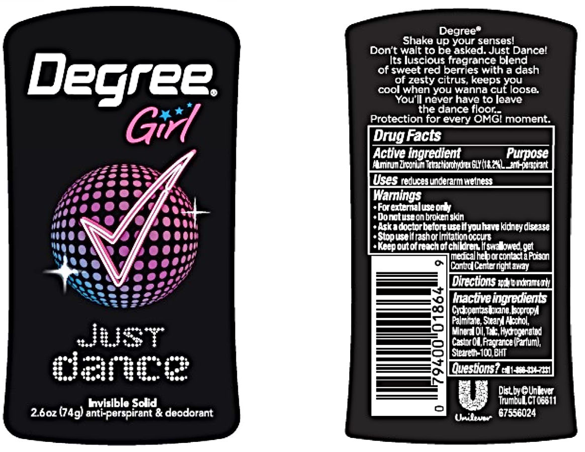 Pill image for Degree Dry Protection Girl Just Dance Invisible Solid Antiperspirant & Deodorant