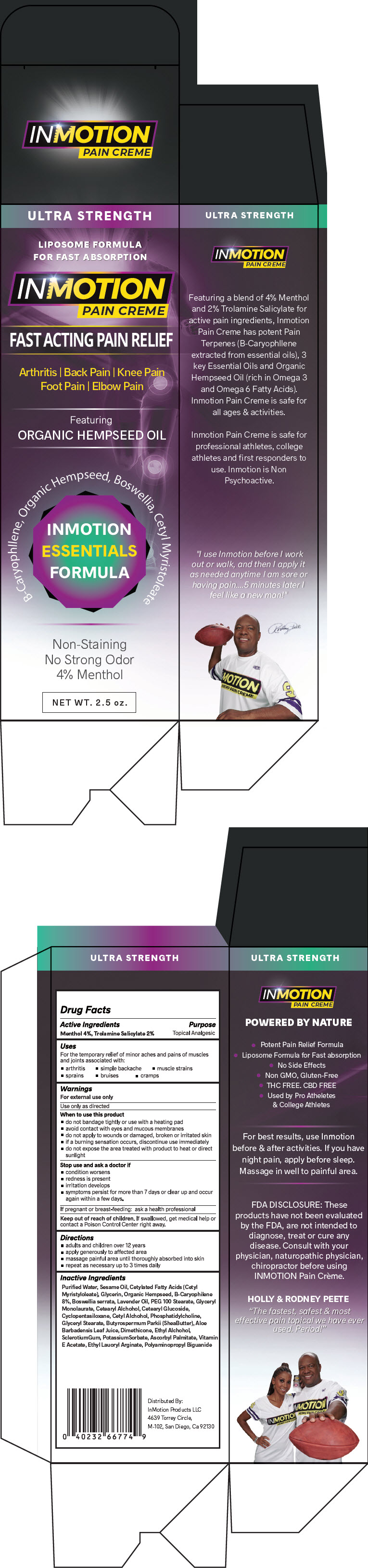 Pill image for Inmotion Pain Creme Ultra Strength