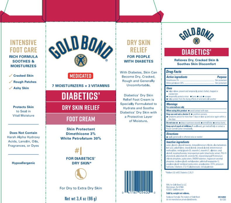 Pill image for Gold Bond Diabetics Dry Skin Relief Foot Cream