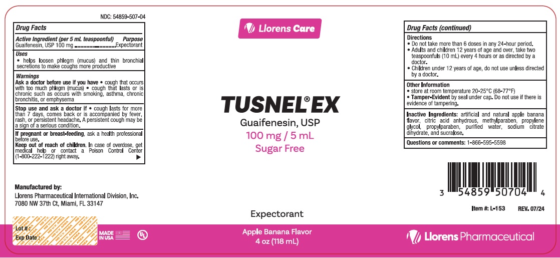 Pill image for Llorens-tusnelex 507