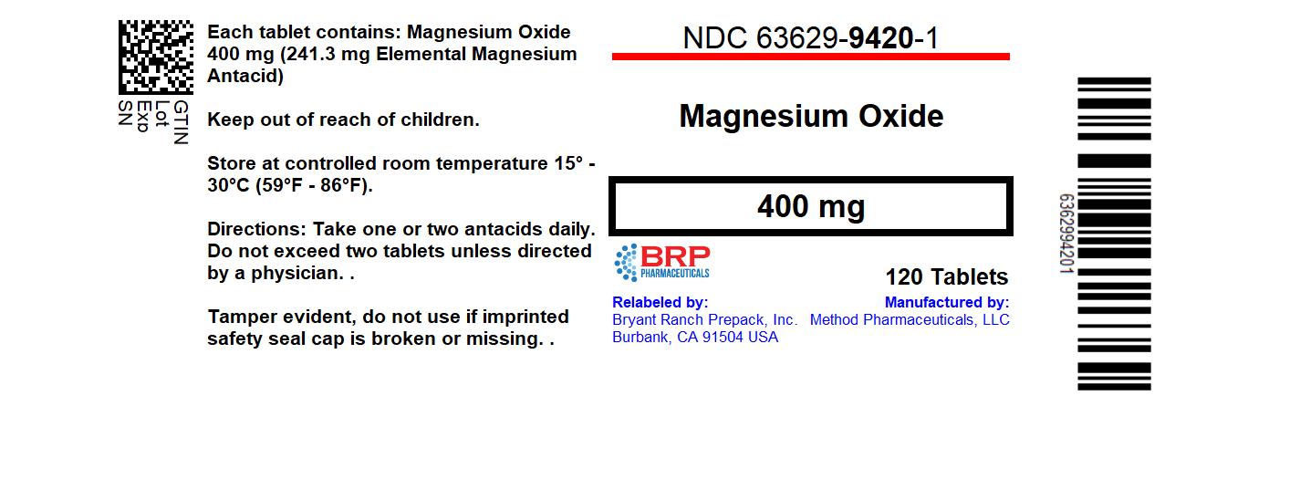 Pill image for magnesium oxide