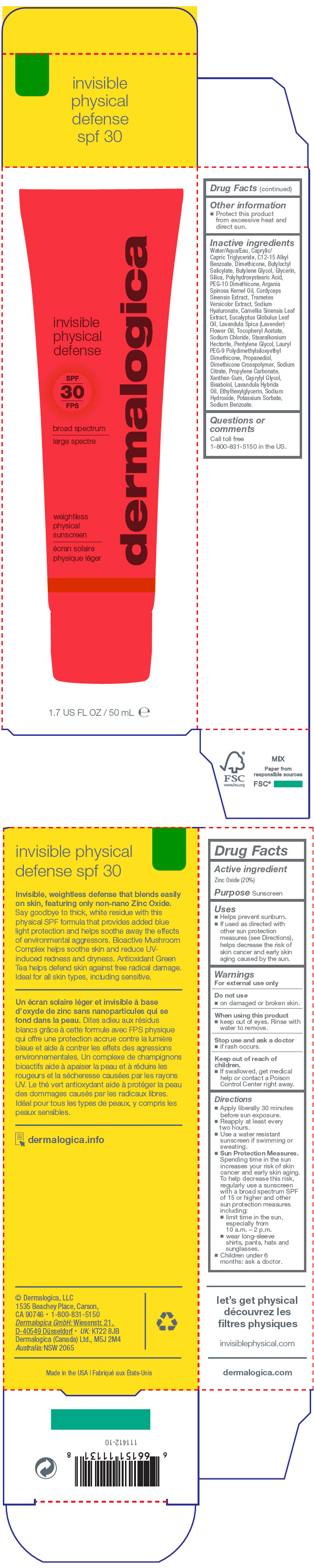 Pill image for Invisible Physical Defense Spf 30