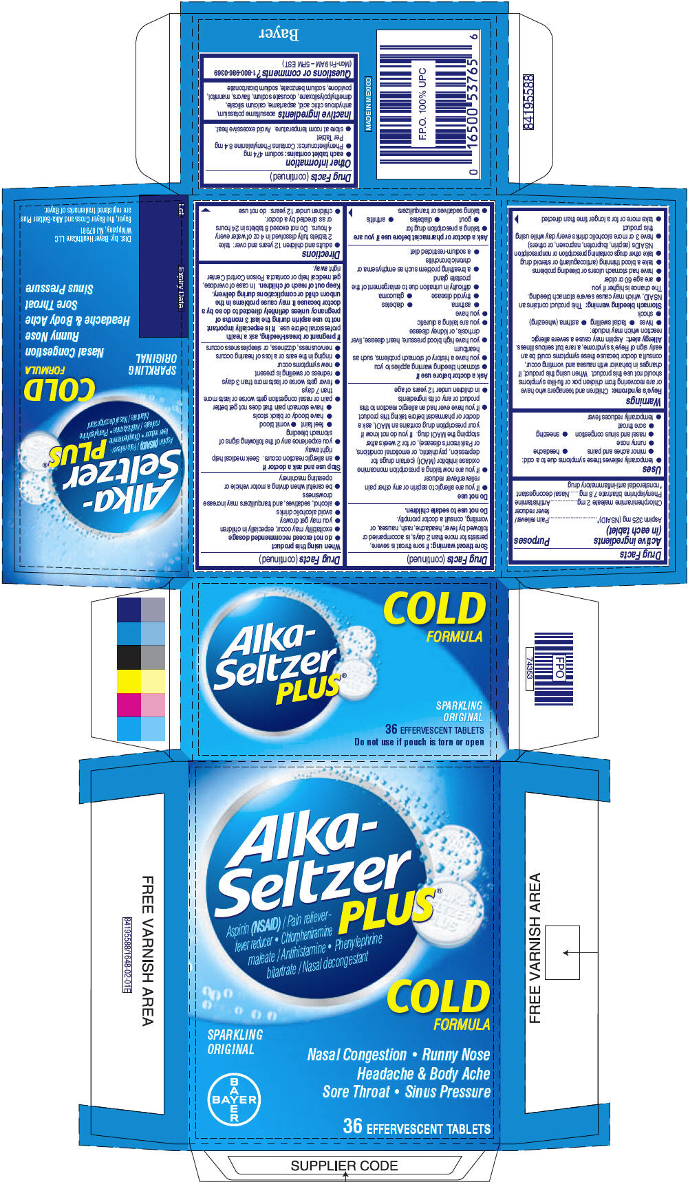 Pill image for Alka-seltzer Plus ®
