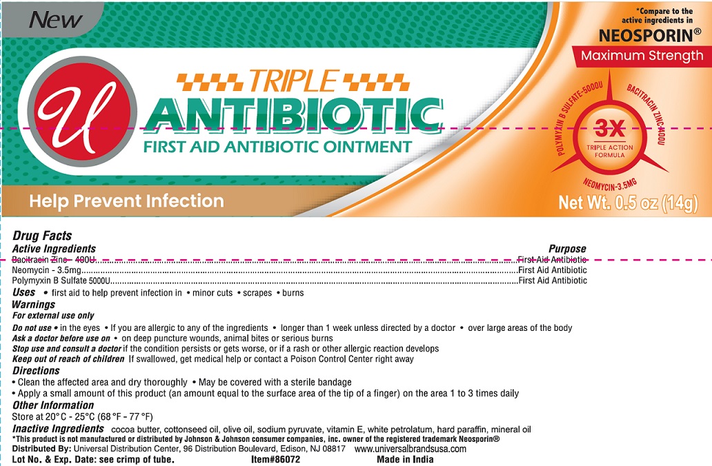 Pill image for Triple Antibiotic First Aid Antibiotic Ointment