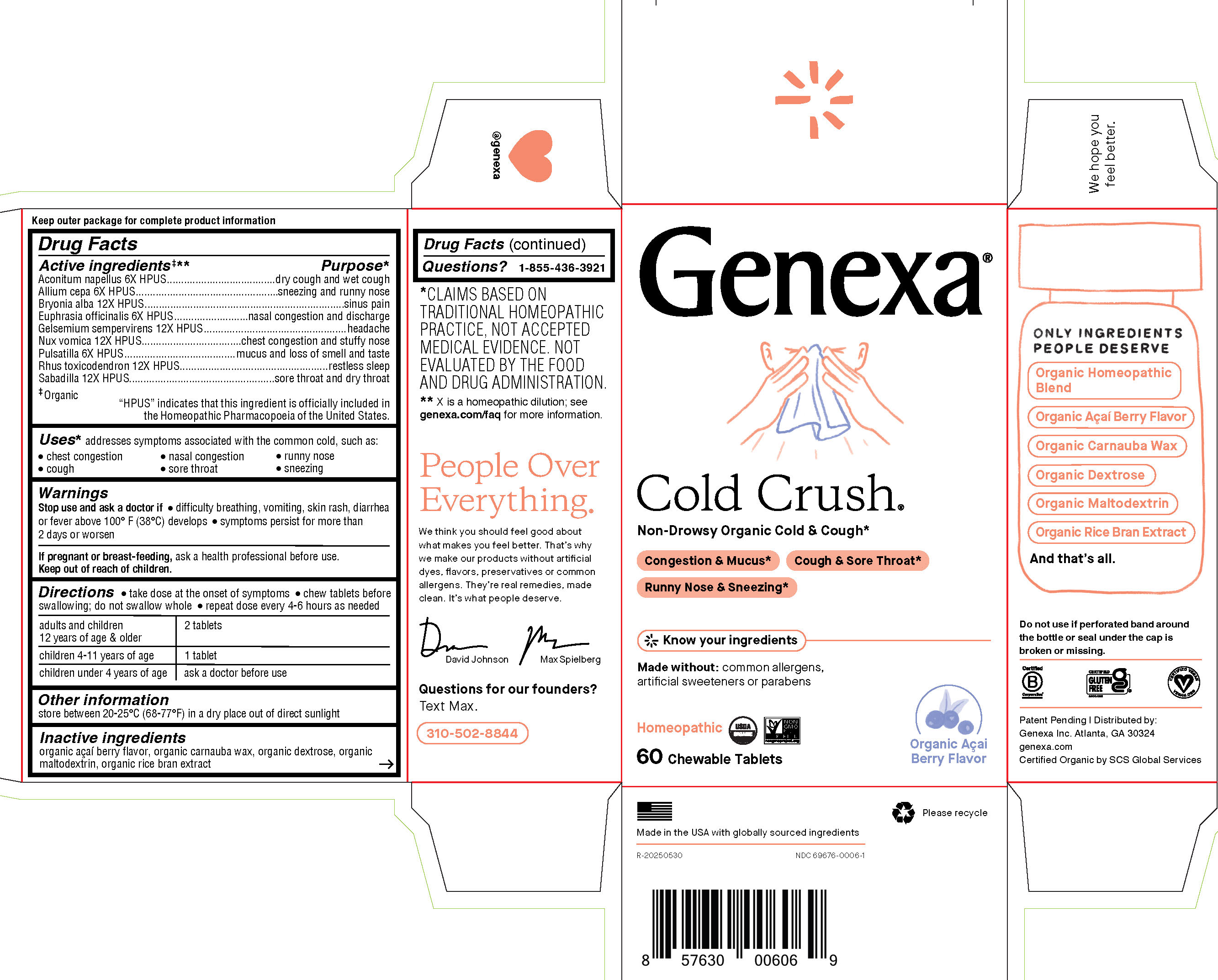 Pill image for Cold Crush, Adult