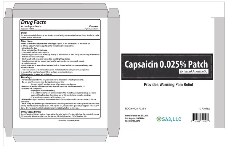 Pill image for Capsaicin Patch