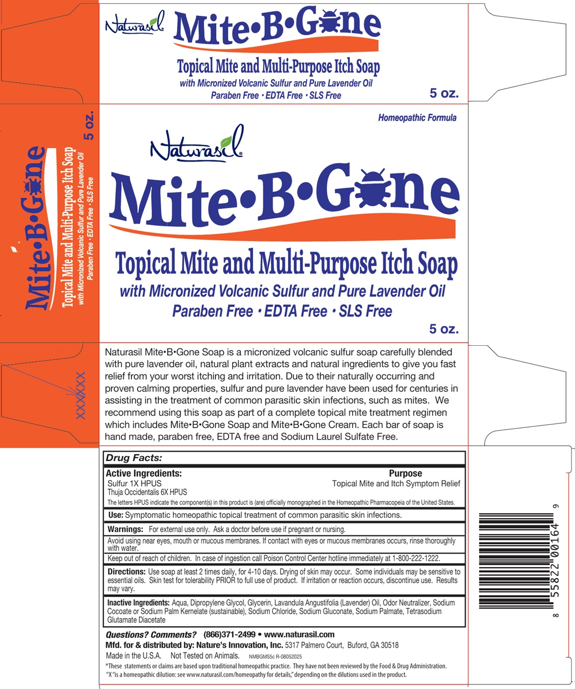 Pill image for Naturasil mite•b•gone Soap