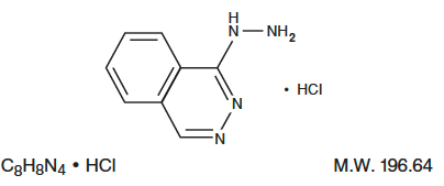 Pill image for Hydralazine Hydrochloride Injection, Usp