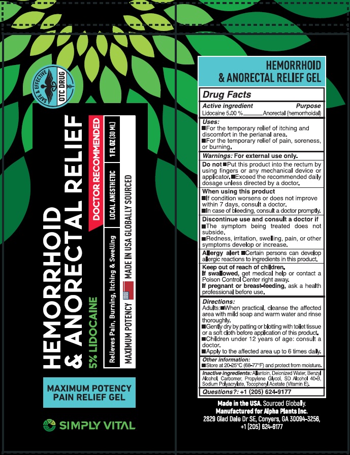 Pill image for Simply Vital Hemorrhoid & Anorectal Relief