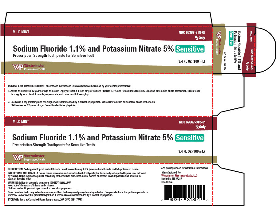 Pill image for Sodium Fluoride 1.1% And Potassium Nitrate 5% Sensitive