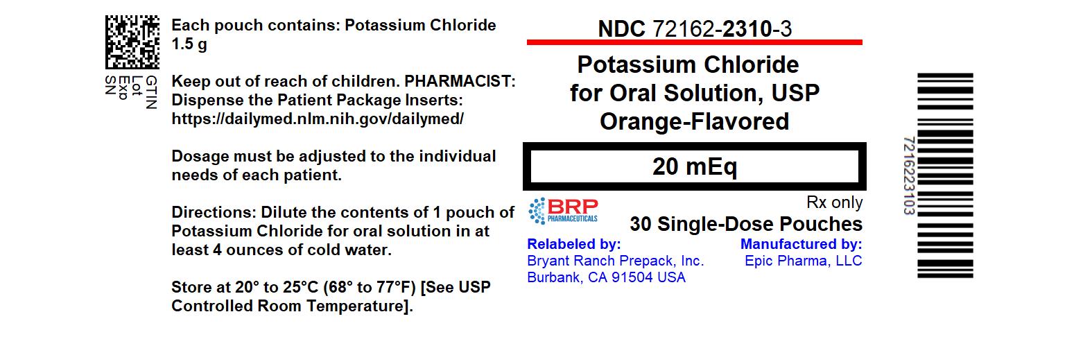 Pill image for These Highlights Do Not Include All The Information Needed To Use Potassium Chloride Safely And Effectively. See Full Prescribing Information For Potassium Chloride.