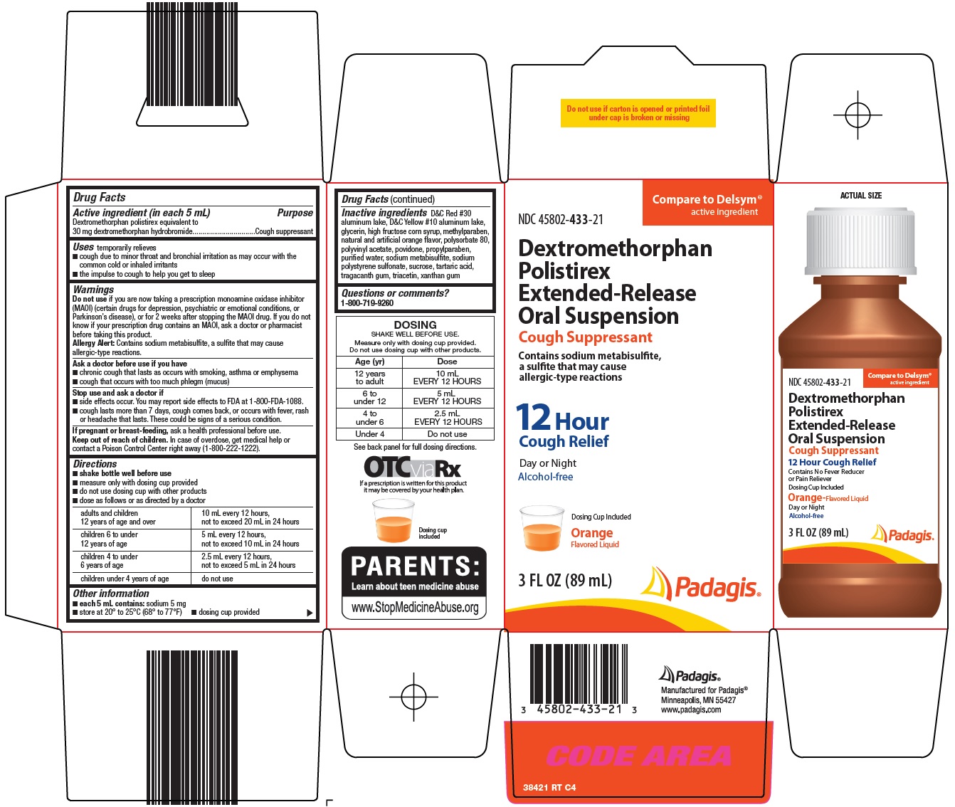 Pill image for Perrigo Dextromethorphan Polistirex Extended-release Oral Suspension Drug Facts