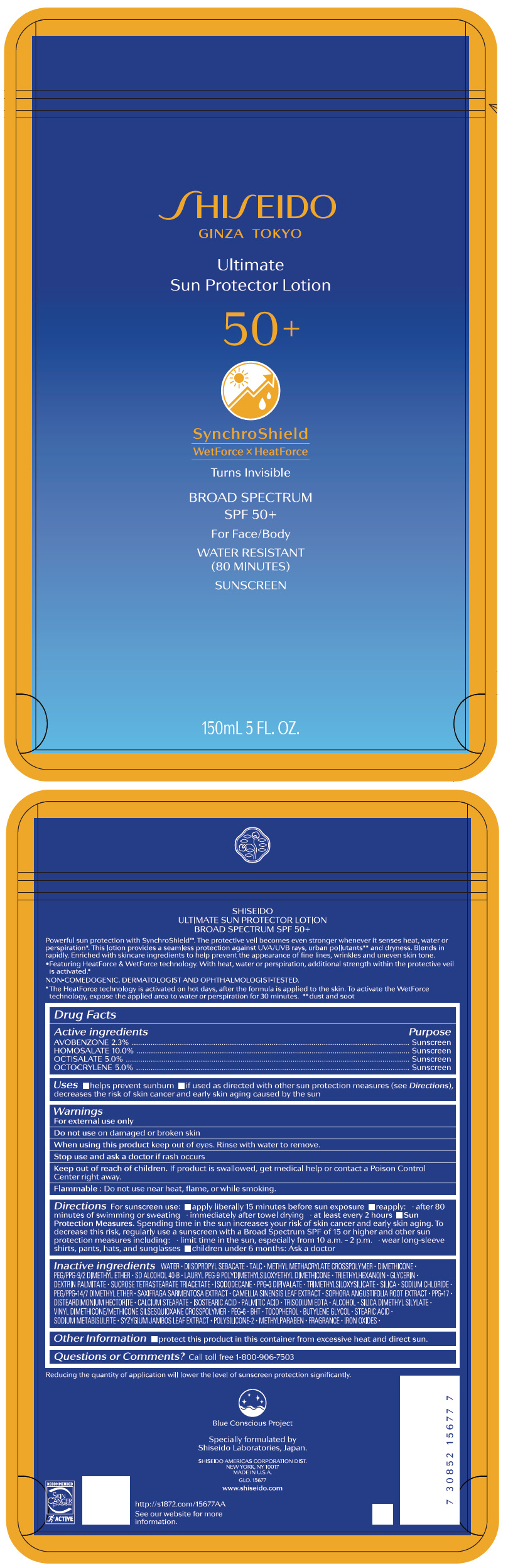 Pill image for Shiseido Ultimate Sun Protector Lotion