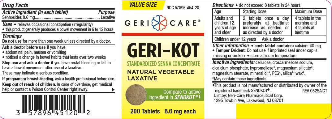 Pill image for Gc 454