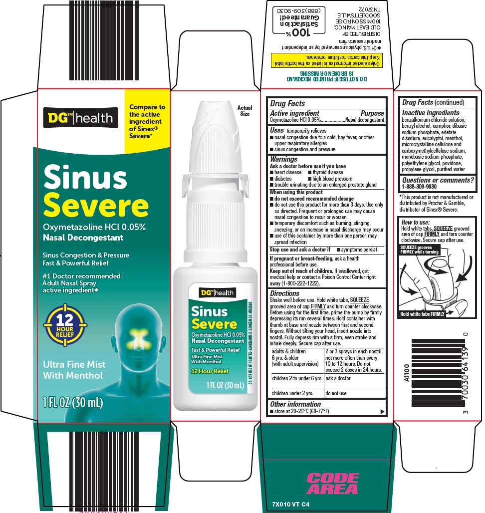 Pill image for Dolgencorp, Llc Sinus Severe Drug Facts