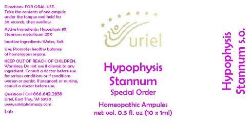 Pill image for hypophysis stannum special order