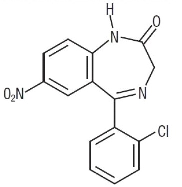 Pill image for Clonazepam Tablets, Usp C-iv