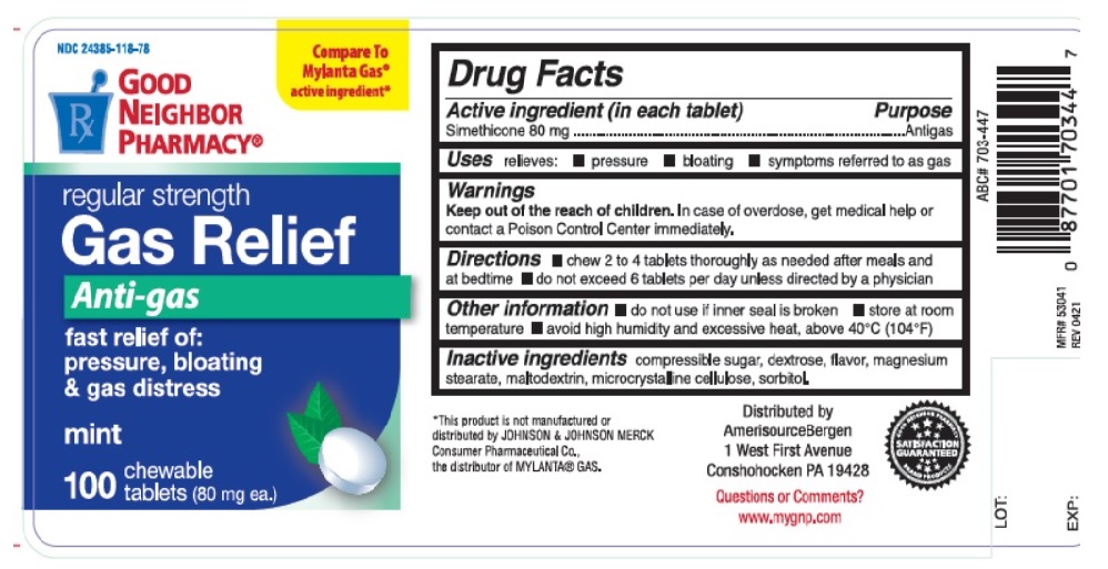 Pill image for Gnp Gas Relief