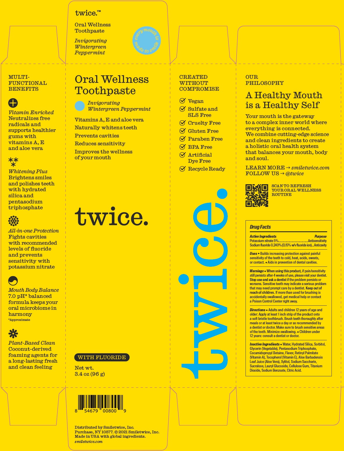 Pill image for Wintergreen Peppermint Toothpaste