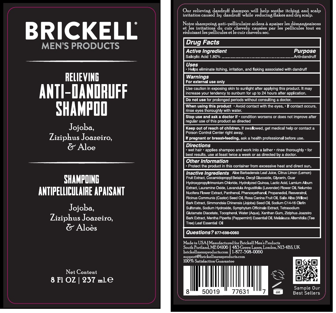 Pill image for Brickell Men's Products Relieving Anti-dandruff Shampoo