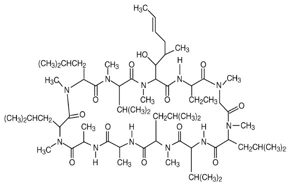Pill image for These Highlights Do Not Include All The Information Needed To Use cyclosporine Ophthalmic Emulsion Safely And Effectively. See Full Prescribing Information For cyclosporine Ophthalmic Emulsion.