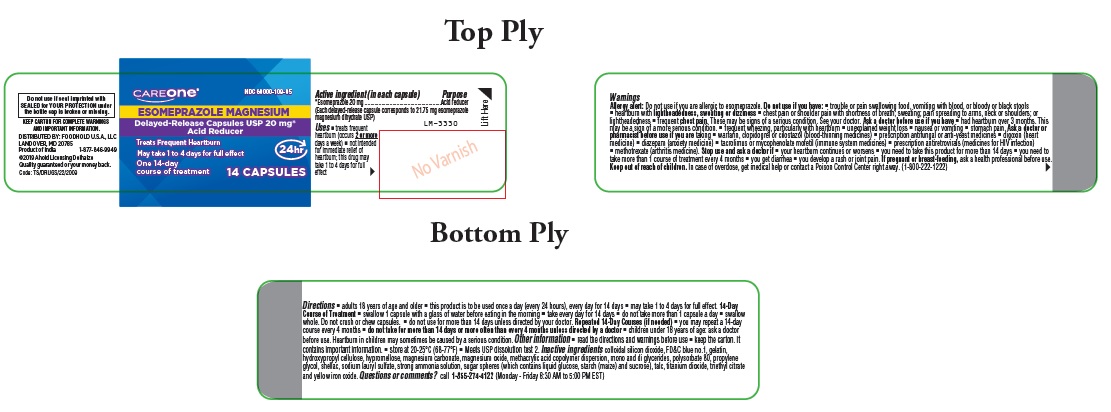 Pill image for Esomeprazole Magnesium Delayed-release Capsules Usp 20 Mg*