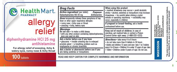 Pill image for Diphenhydramine Hcl 25mg, Usp