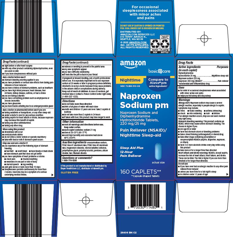 Pill image for Amazon Naproxen Sodium Pm Drug Facts