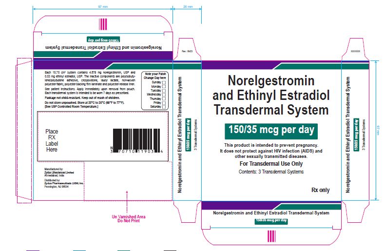 Pill image for Norelgestromin And Ethinyl Estradiol Transdermal System