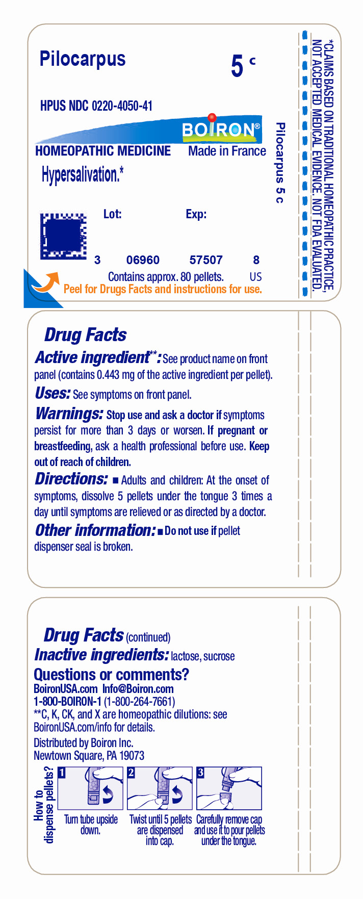 Pill image for pilocarpus 5c