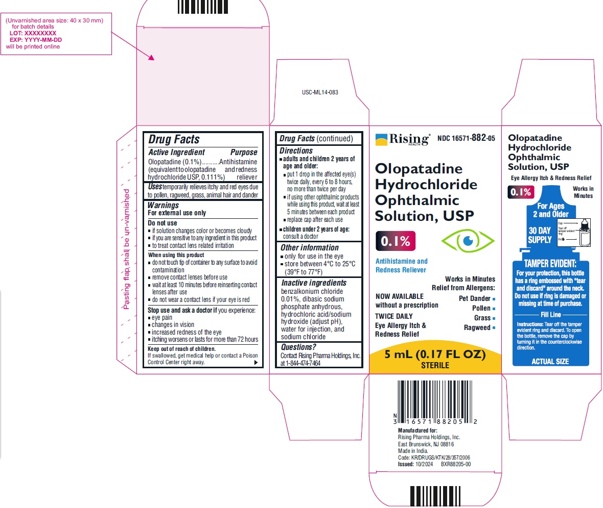 Pill image for Olopatadine Hydrochloride Ophthalmic Solution, Usp 0.1%