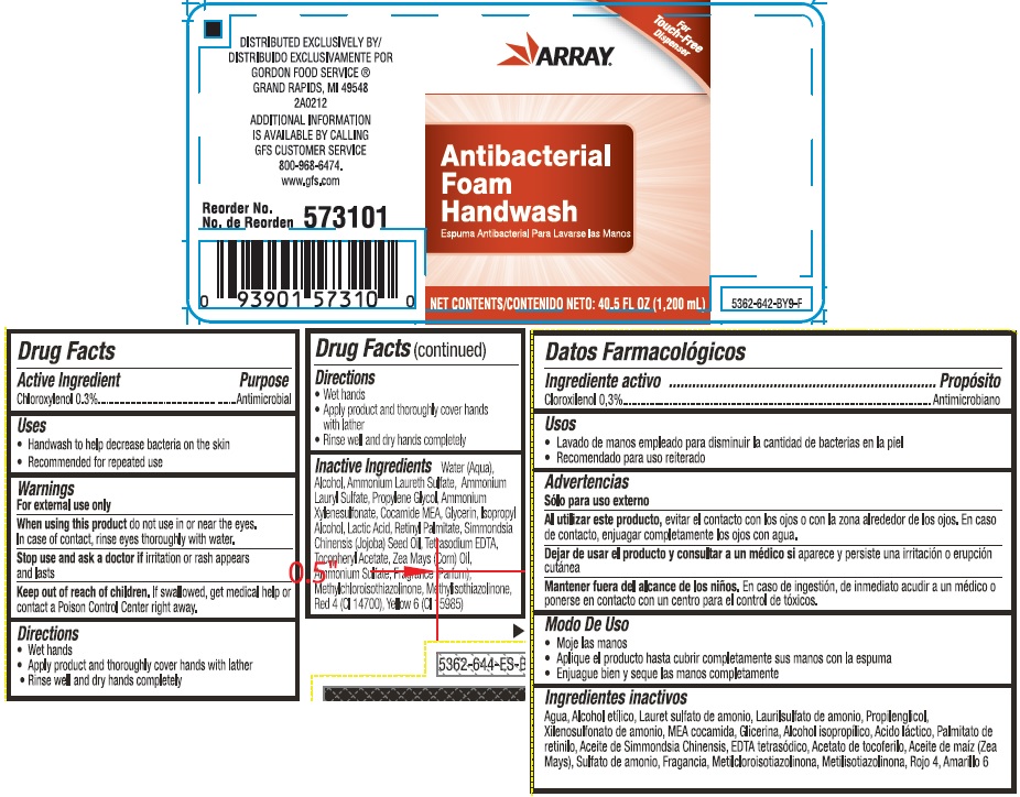 Pill image for Array® Anitbacterial Foam Handwash