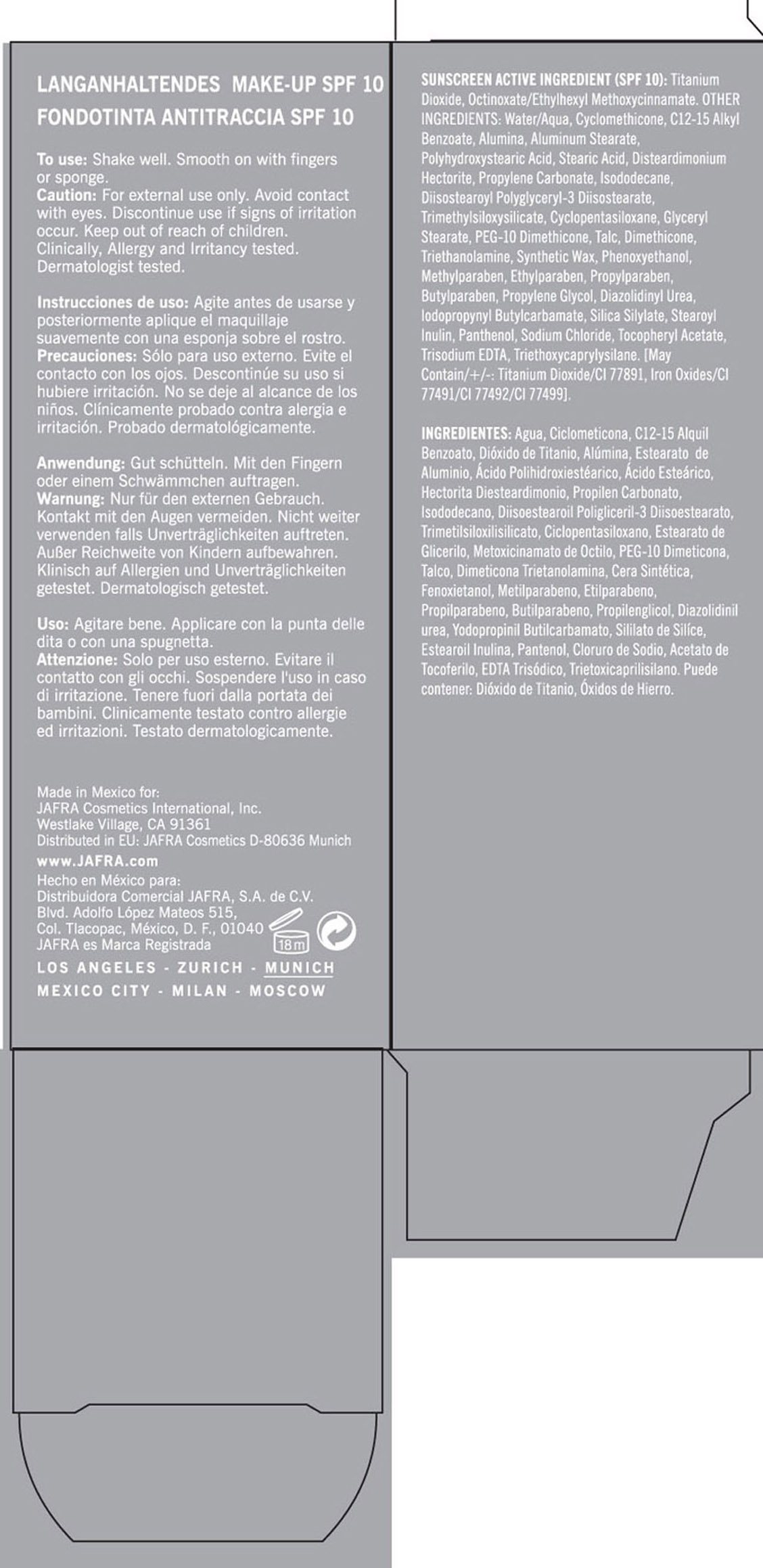 Pill image for Always Color Stay-on Makeup Spf 10