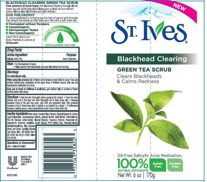 Pill image for St. Ives Blackhead Clearing Green Tea Scrub
