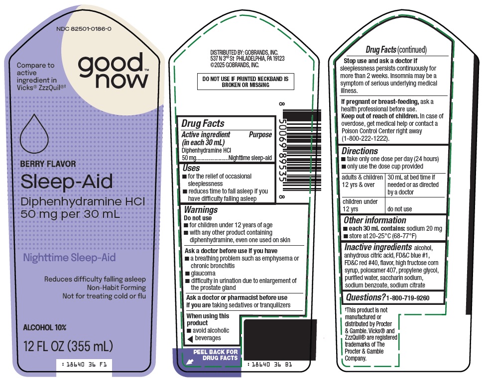 Pill image for Gobrands, Inc. Sleep-aid Drug Facts