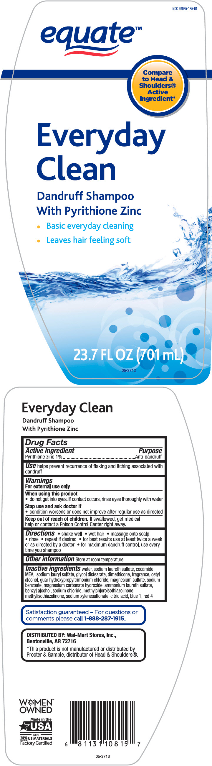 Pill image for Equate™ Everyday Clean Dandruff Shampoo