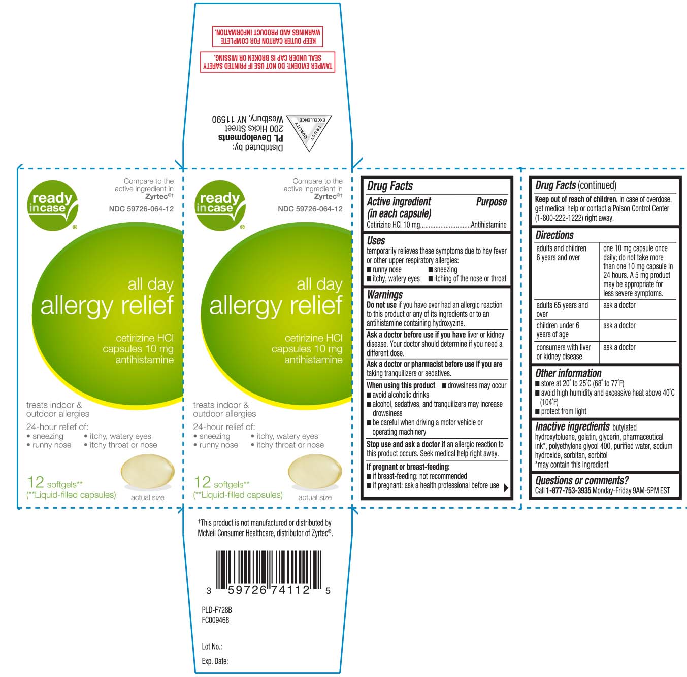 Pill image for Cetirizine Hydrochloride Tablets