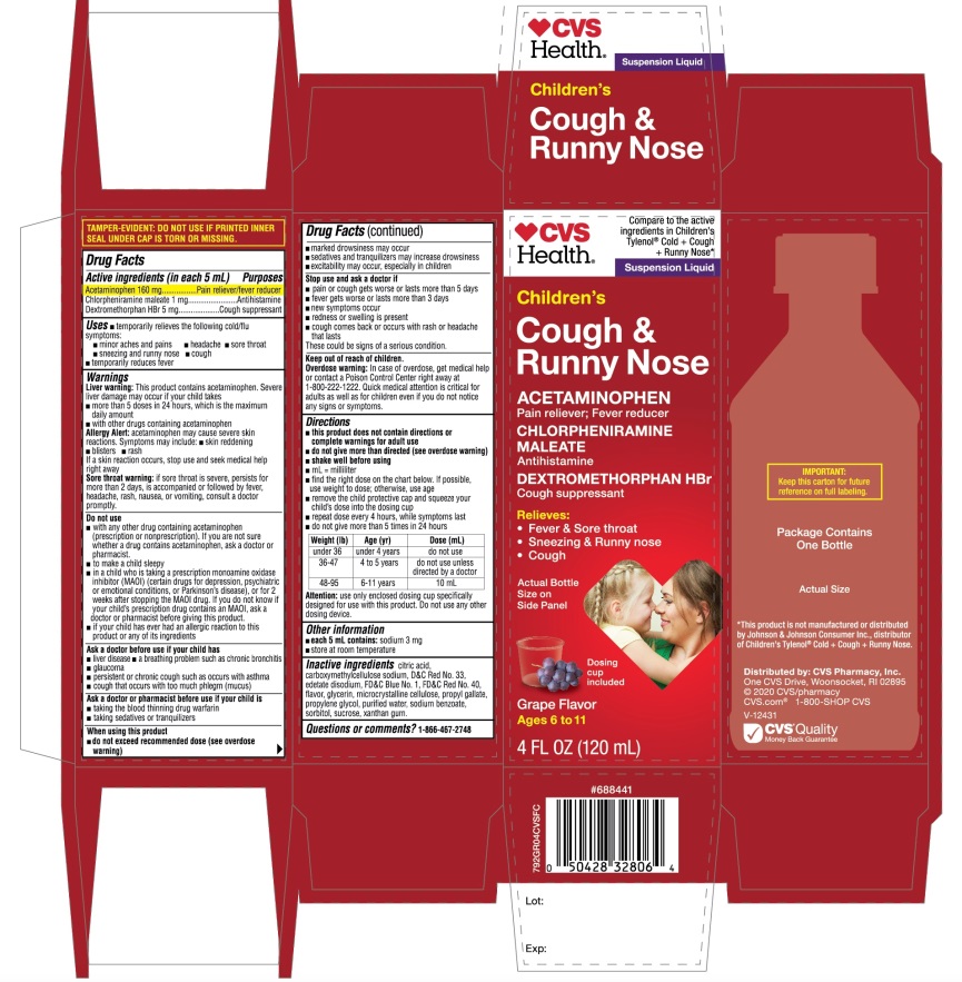 Pill image for Cvs Health Children's Cold + Cough & Runny Nose